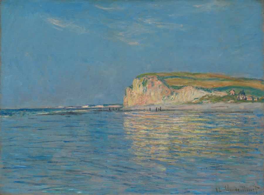 «Отлив в Пурвиле, близ Дьеппа, 1882», Клод Моне